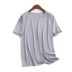 Seamless Design Men’s Quick Drying Tee in Ice Silk Fabric Ideal for Sports