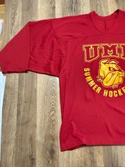 CCM Jersey Men’s Size Medium Red Gold UMD Summer Hockey Camp