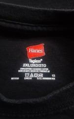 Hanes Green Zombie Outbreak Response Team black T-Shirt 2XL ss