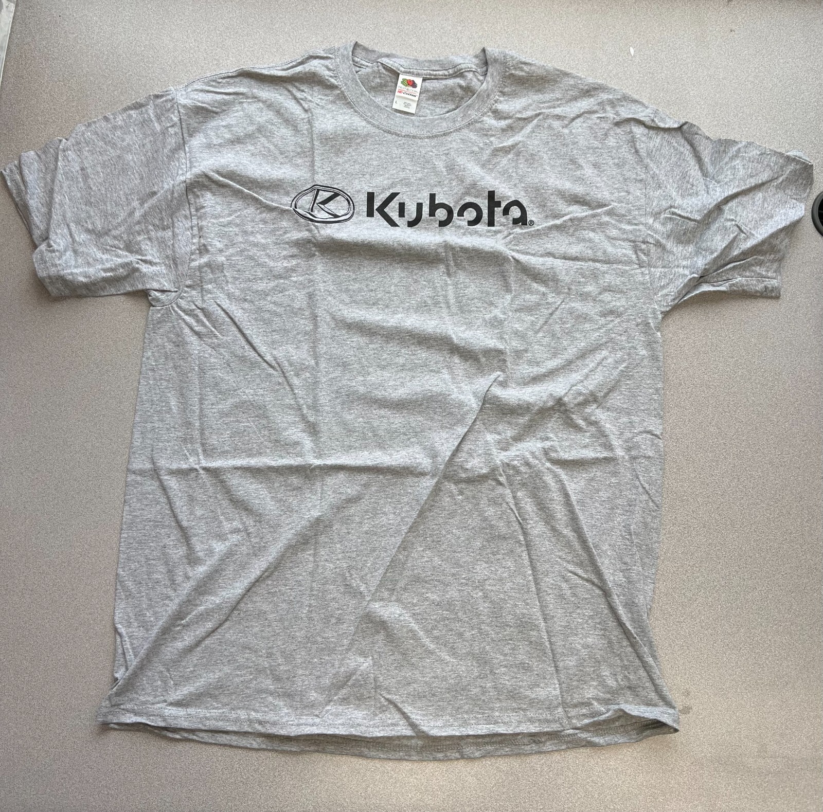New Light Gray Kubota Logo T-Shirt 2XL gallery