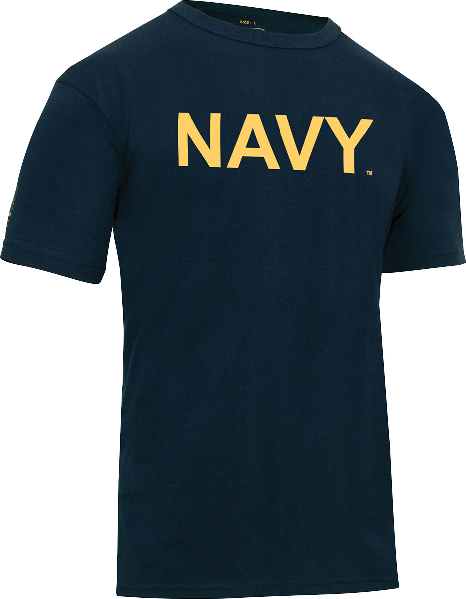 Navy Blue America's Navy T-Shirt Training Workout US Navy Wet Tee gallery