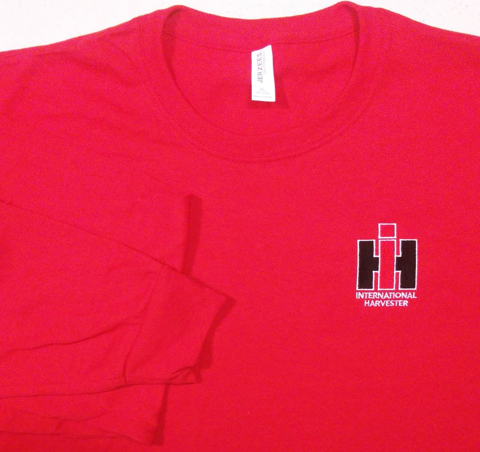 IH International Harvester Embroidered Mens Long Sleeve T-shirt (4 colors) gallery
