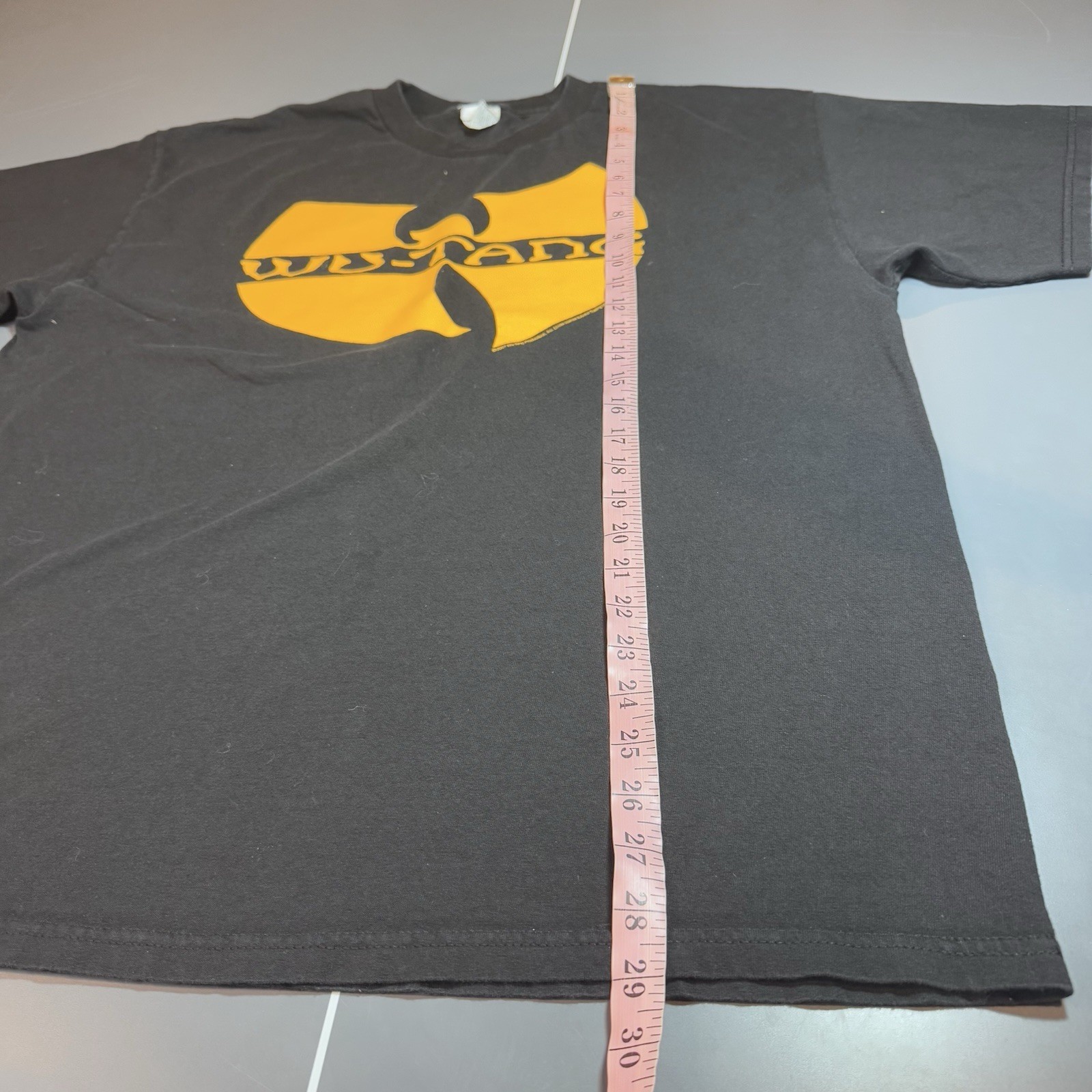 2007 Y2K Wu-Tang Clan T-Shirt Wutang Logo W Black Hip Hop Rap Size XL gallery