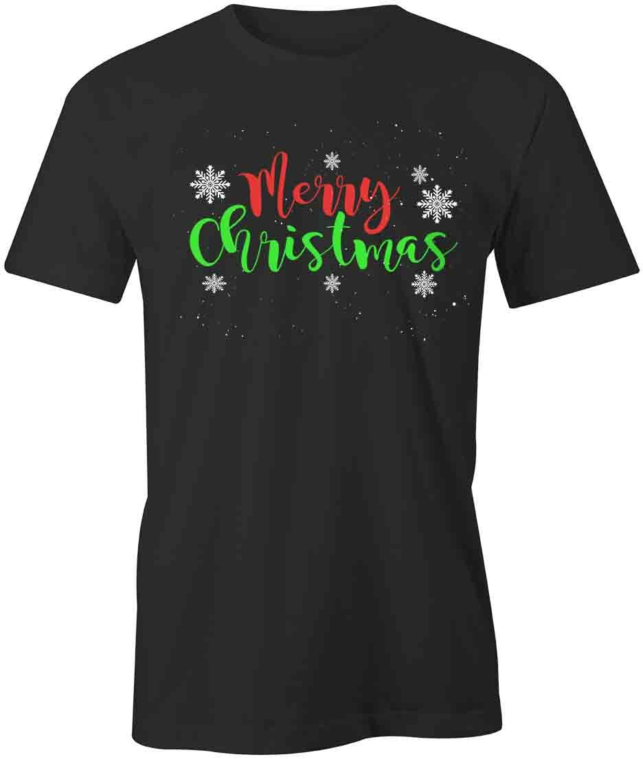 MERRY CHRISTMAS TShirt Tee Short-Sleeved Cotton CLOTHING HOLIDAYS S1BCA190 gallery