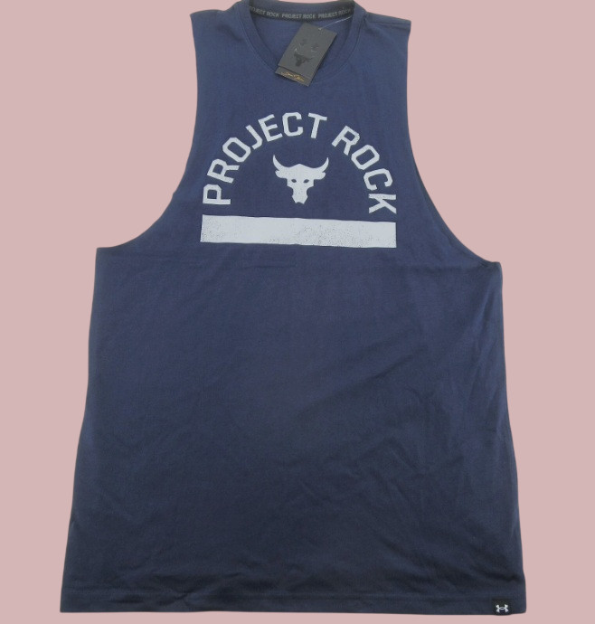 Under Armour Project Rock Payoff Tank Top Sleeveless Men Sz LT / 3XLT / 4XLT New