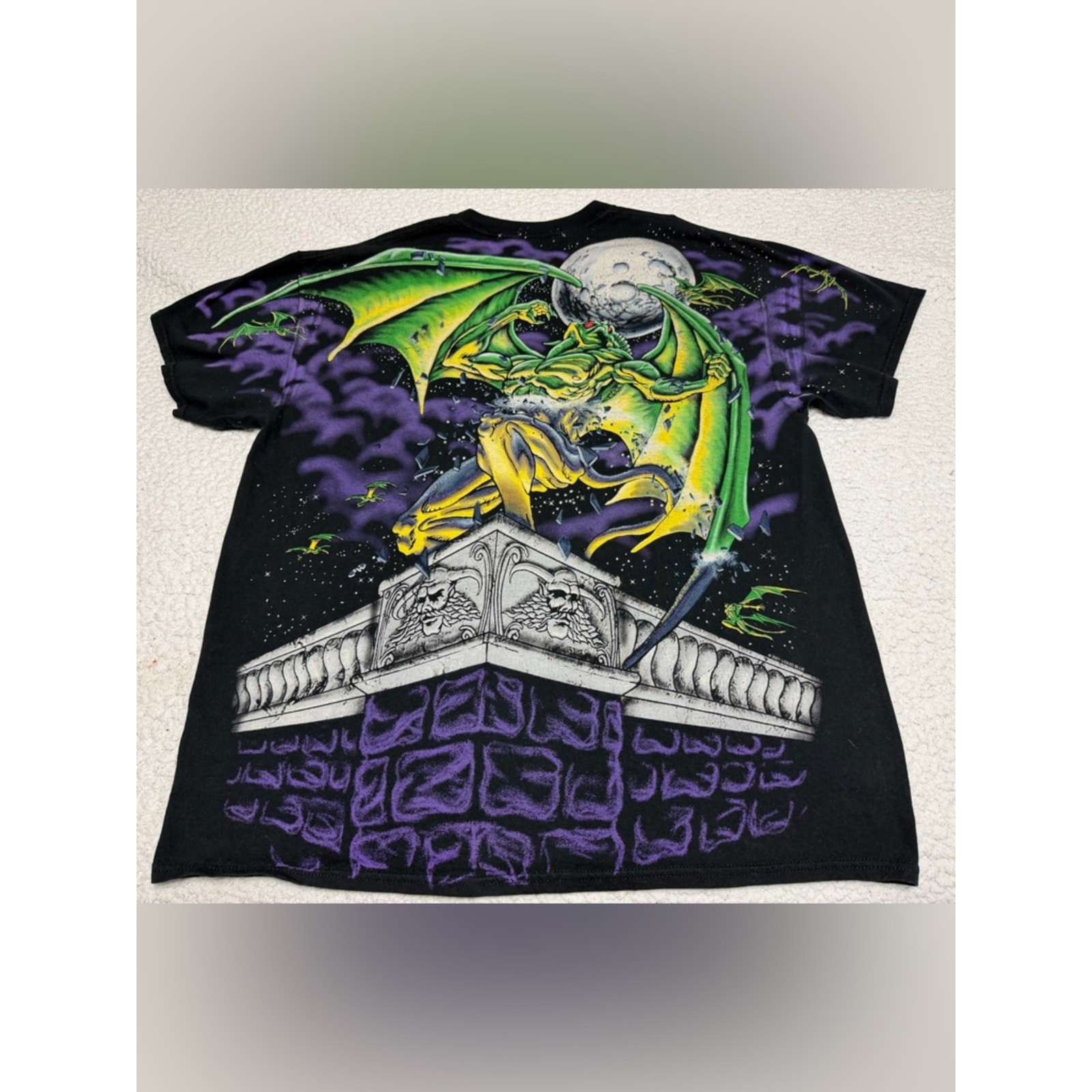 Modern LIQUID BLUE 2021 Gargoyle All Over Print Shirt XL CLEAN gallery