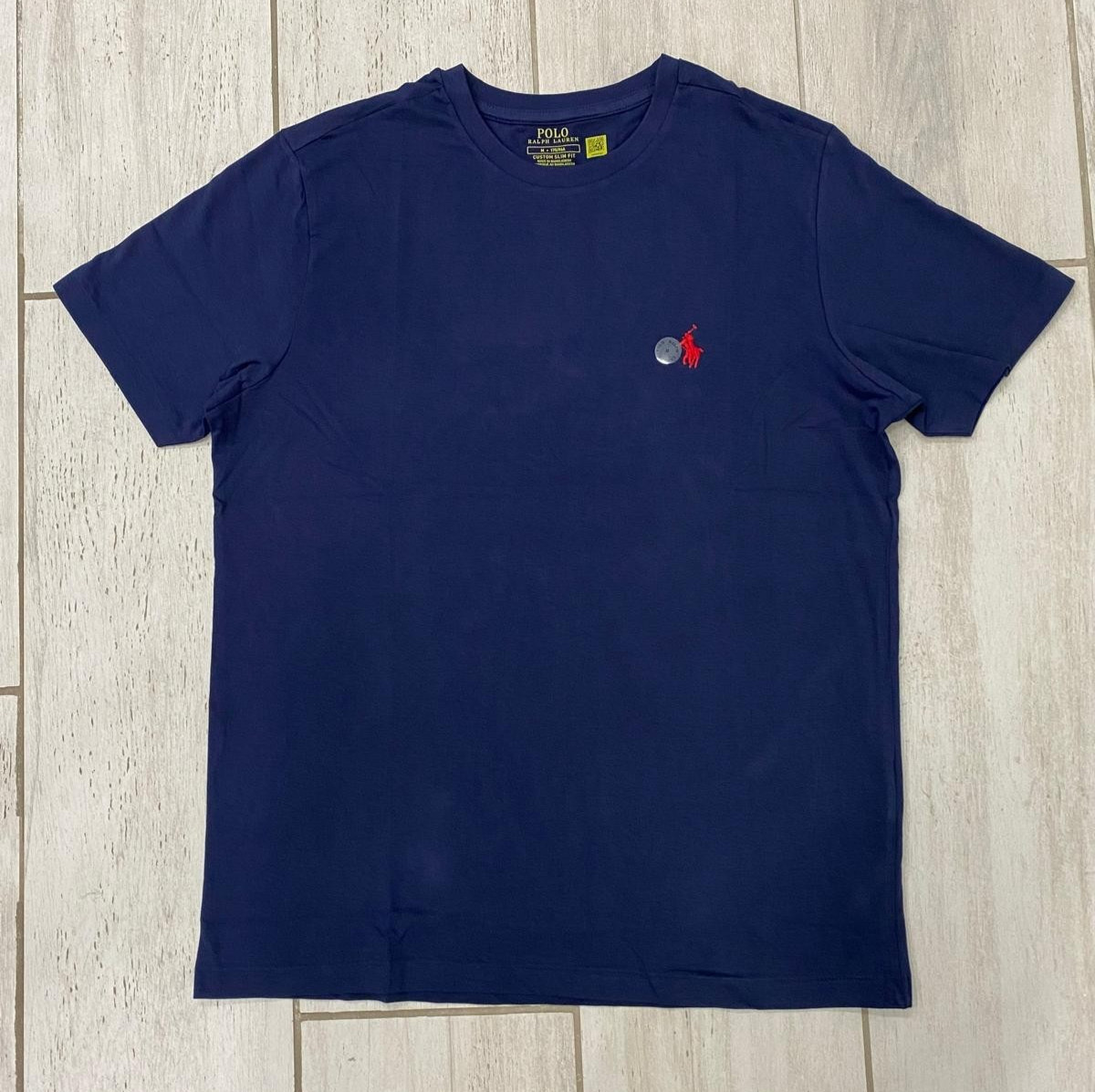 Polo Ralph Lauren Men's Custom Slim Fit Crewneck T-Shirt Navy , Gray -S, -XXL gallery