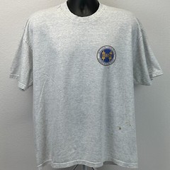 Vintage 90s Melvin J Berman Hebrew Academy T Shirt Mens XL X-Large Gray Jewish