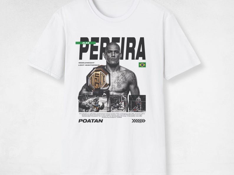 90s Bootleg Brazilian Kickboxer MMA Fighter Vintage Graphic Tee T-Shirt gallery