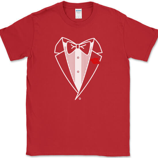 TUXEDO T-Shirt Funny Costume Formal Humor Joke Gift Marriage Novelty Tee gallery