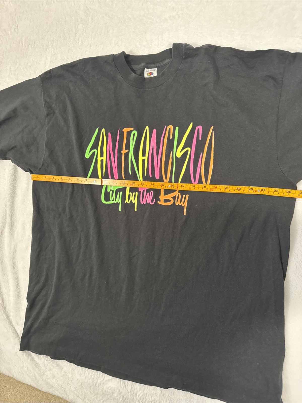 San Francisco City By The Bay Vintage Single Stitch Made in USA Tee XXXL 3XL gallery
