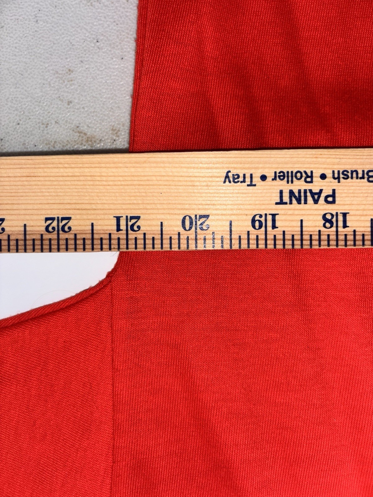 Vintage 80s Hang Ten T Shirt Red Pocket Made In USA Large gallery