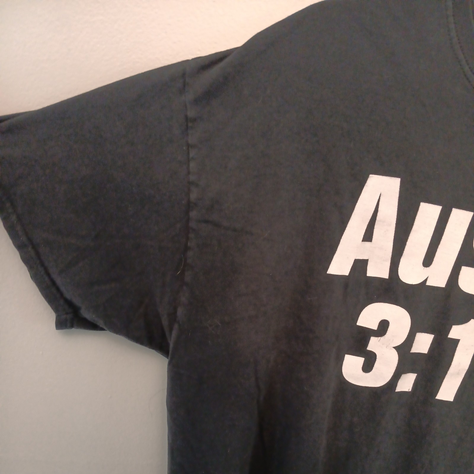 Stone Cold Steve Austin 3:16 Mens T-Shirt Black Skull Wrestling WWE Size XL gallery