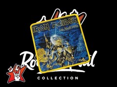 Iron Maiden Exclusiv Woven Patch Cover Album Metallica Judas Priest Saxon Dio