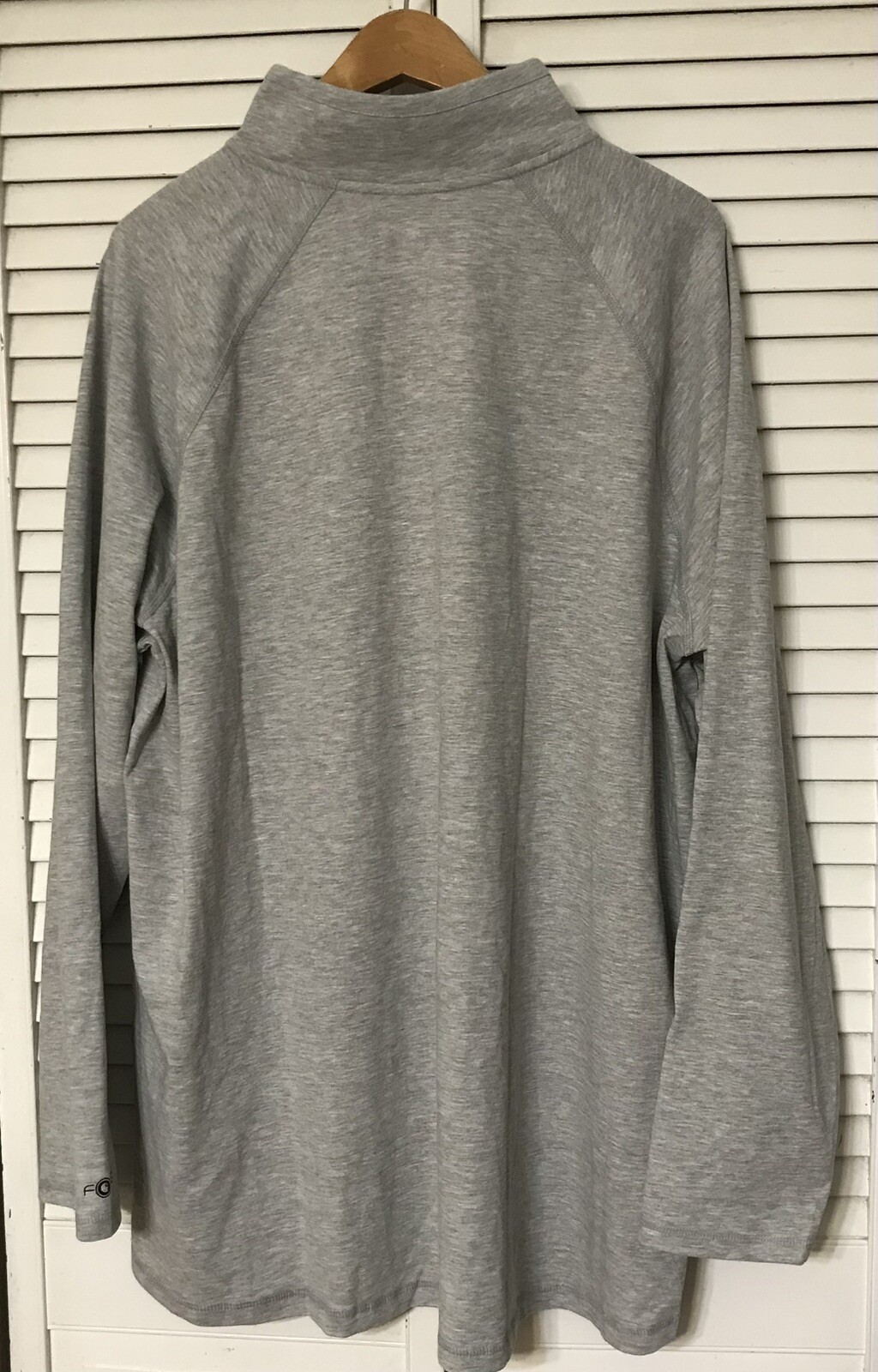 CARHARTT FORCE Men’s Long Sleeve Pullover 2XL Gray 1/4 Zip Neck Shirt Jacket EUC gallery