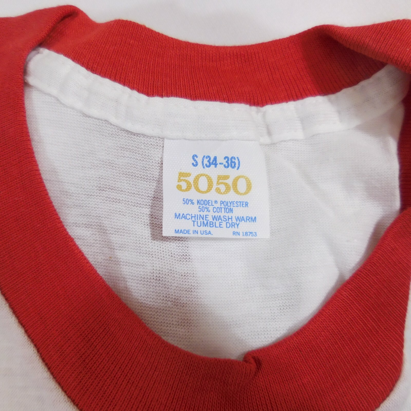 Seagram's Gin T-Shirt I Downed A Red Baron Size S (34-36) Made in U.S.A. gallery