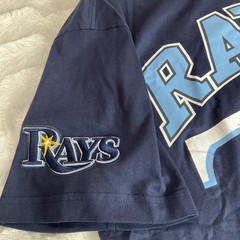 Tampa Bay Rays Pro Standard Mens Large Blue Embroidered Logo MLB T Shirt NWT