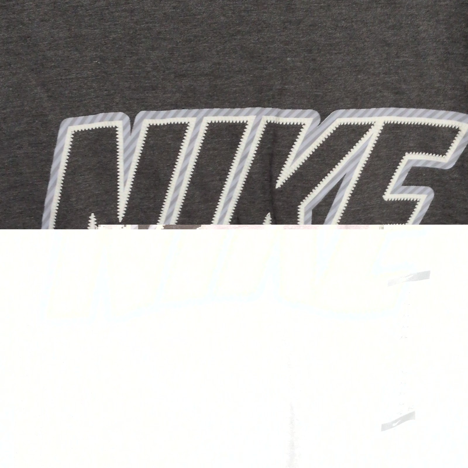 NWT Nike The Nike Tee Men's Gray Logo Crew Neck Short Sleeve XL gallery