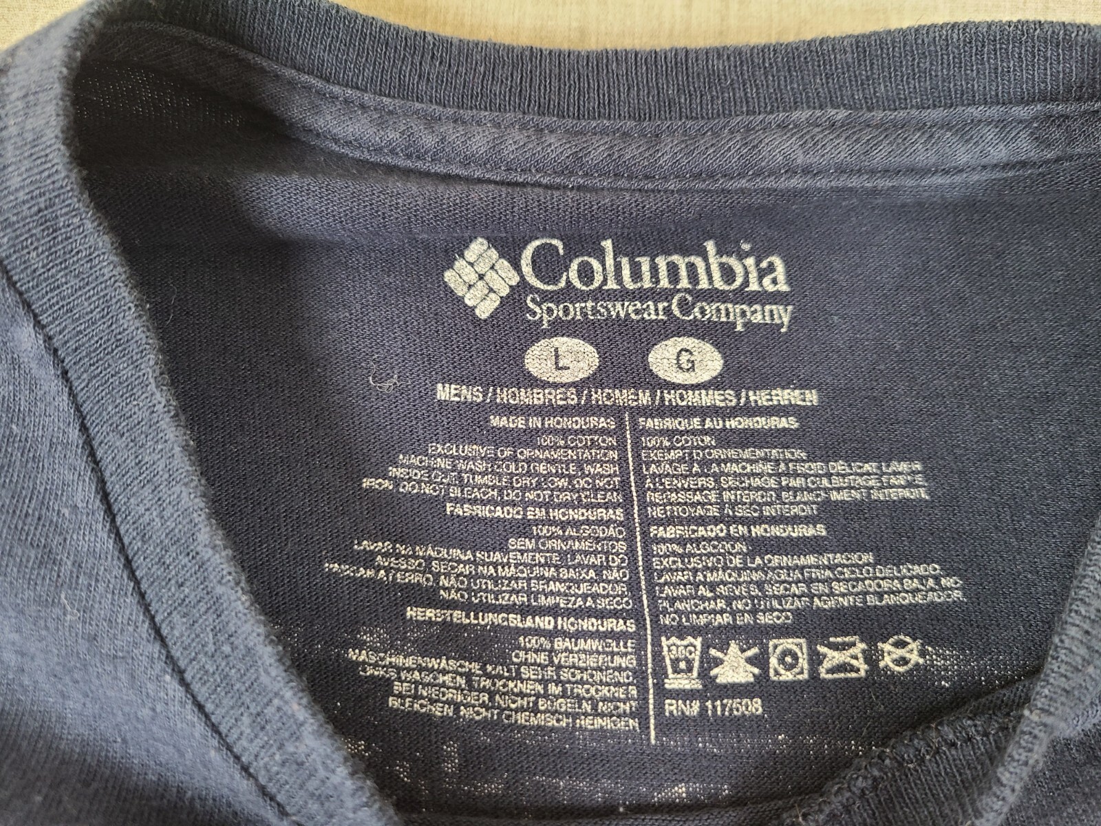 Columbia PFG Shirt Mens Large Blue Marlin Tuna Fishing Outdoor Gear Sportswear gallery