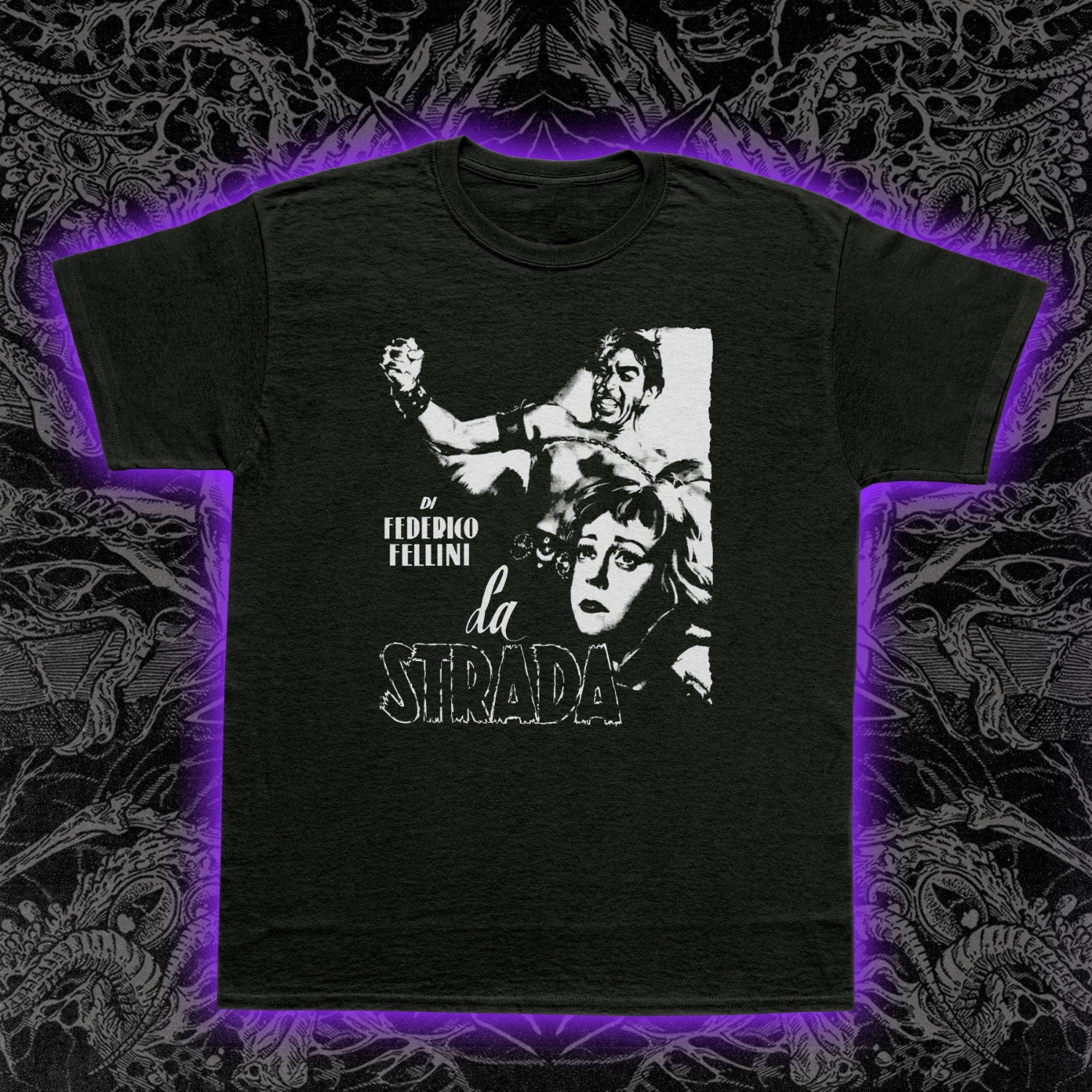 La Strada T-Shirt Fellini 1954 Italian Film Classic Vintage Movie Graphic Tee gallery