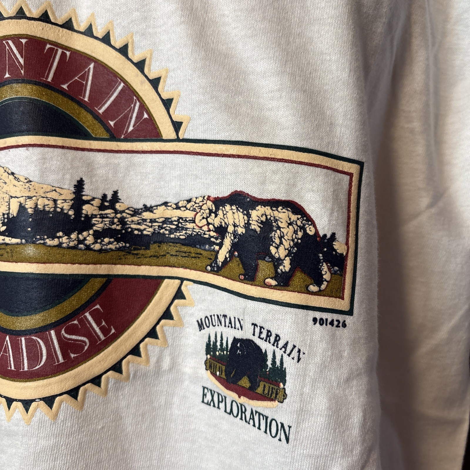 NWT Vintage 90’s Lake Chelan Robert Allan Sportswear Mountain Paradise Shirt L gallery