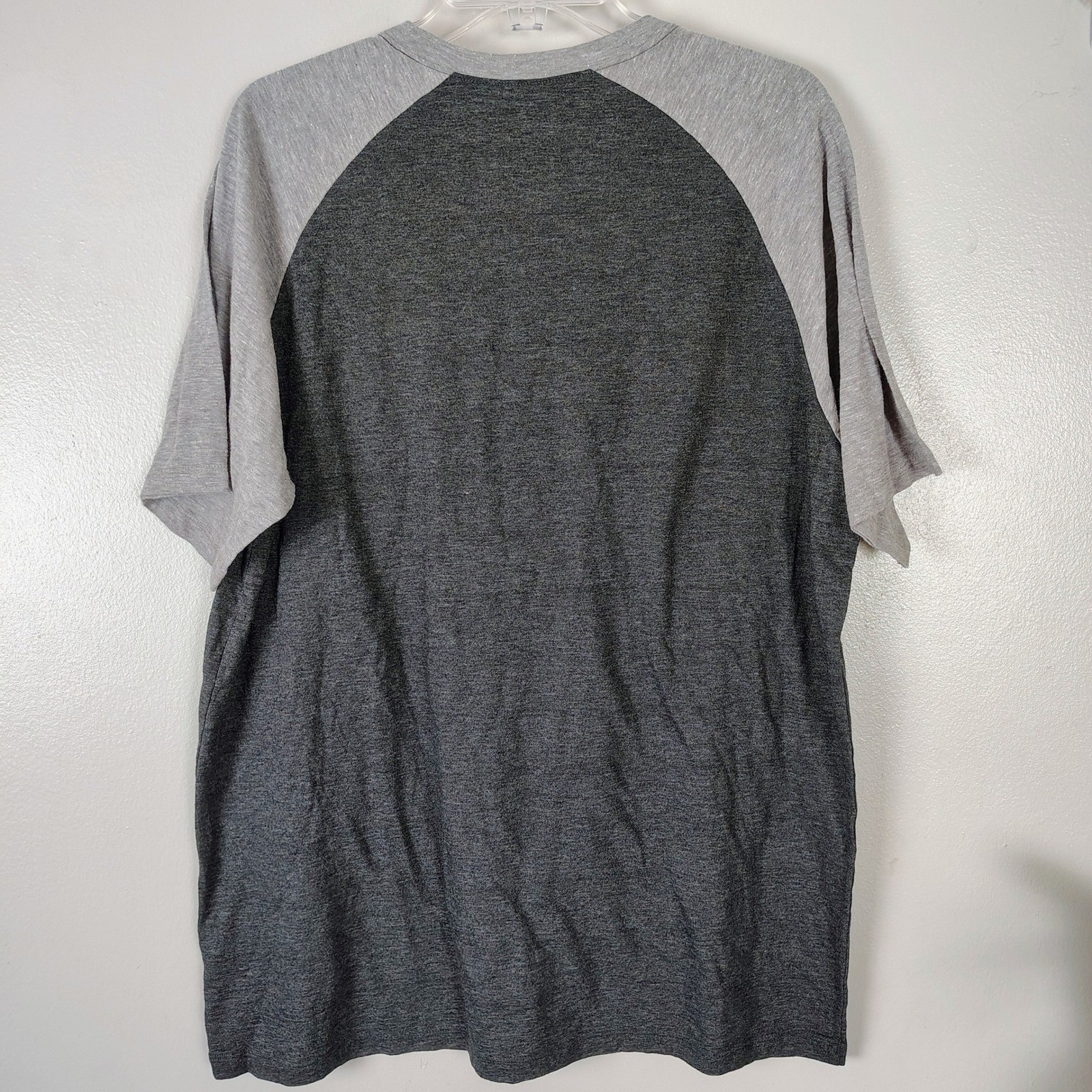 47 Brand Vegas Golden Knights NHL Hockey Raglan T-Shirt XL Charcoal Grey gallery