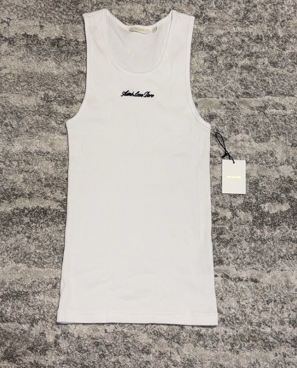 Aime Leon Dore Ribbed Tank Top Size Medium