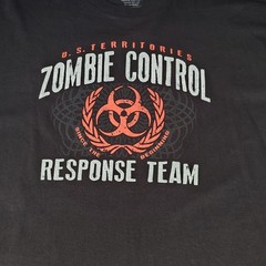 Tactical Zombie Control Response Men’s Graphic Tee XL