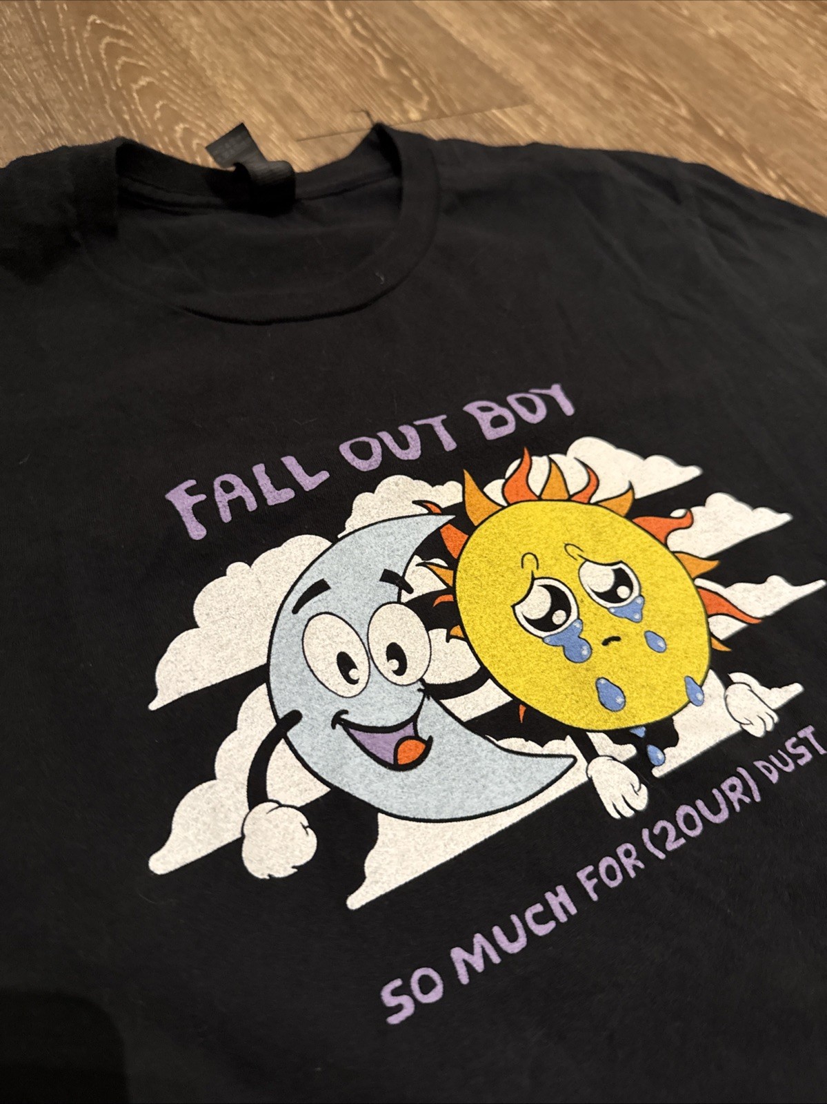Fall Out Boy Shirt Mens Medium Black So Much For 2our Dust Tour 2023 Concert gallery