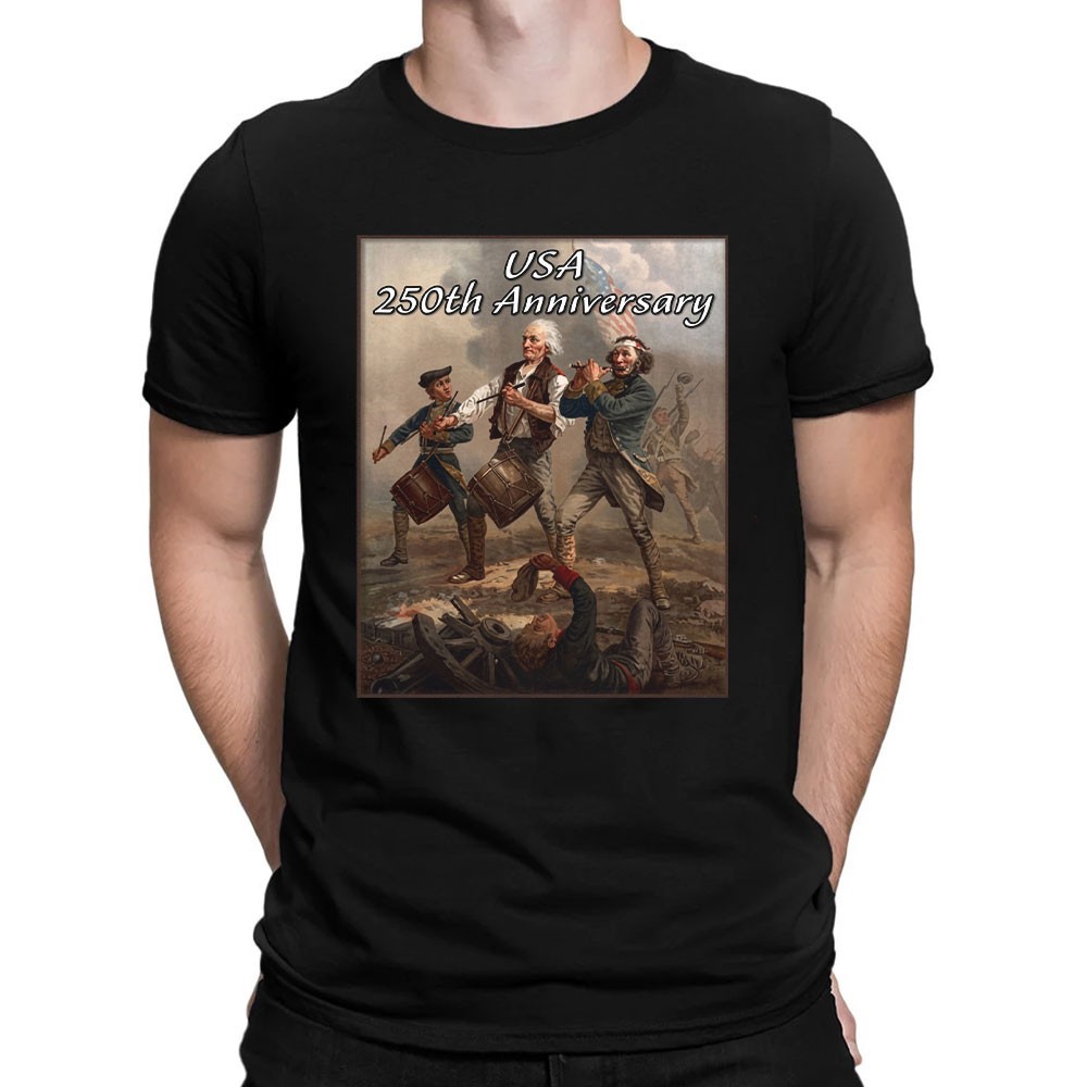 USA 250th Anniversary Shirt 4th of July Patriotic Historical Tee gallery