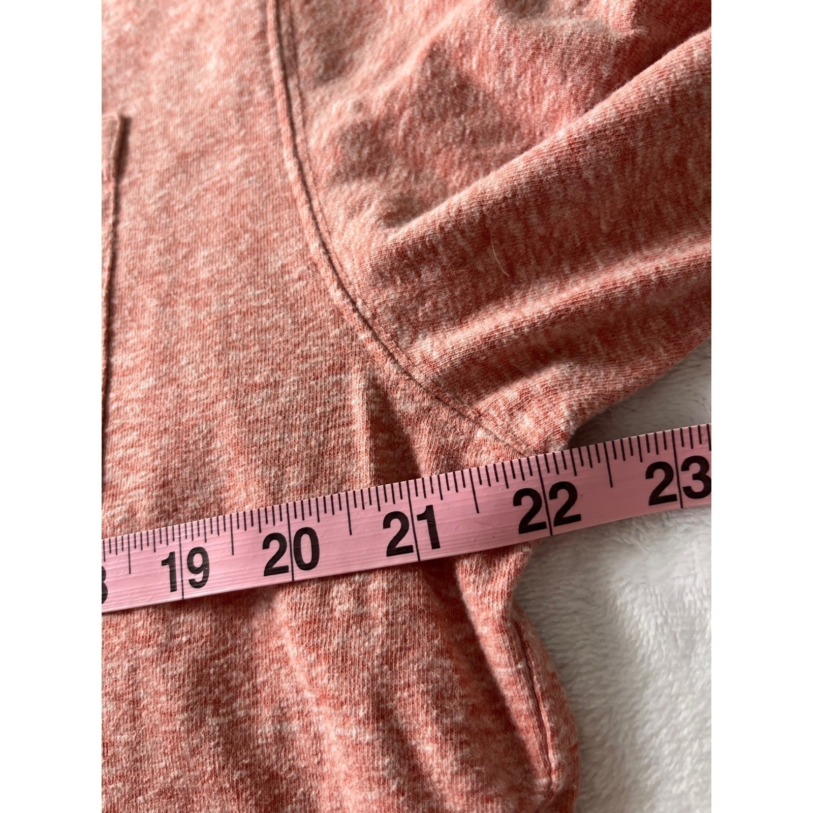 Carhartt Mens K87 Workwear Pocket T-Shirt Heather Coral Orange Original Fit M gallery