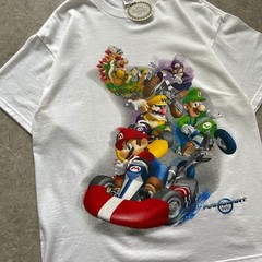 MARIO KART Video game Promo Retro Graphic Unisex Tee Gift For Fan S-5XL