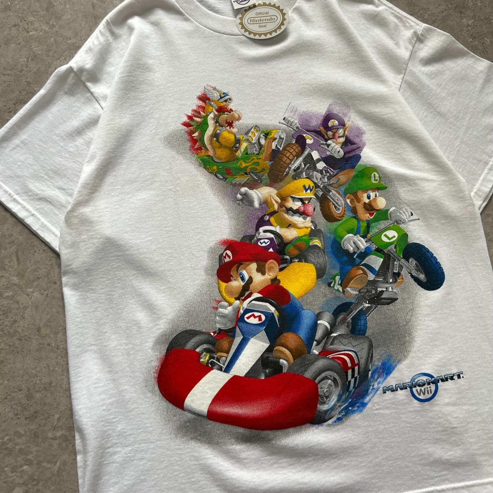 MARIO KART Video game Promo Retro Graphic Unisex Tee Gift For Fan S-5XL