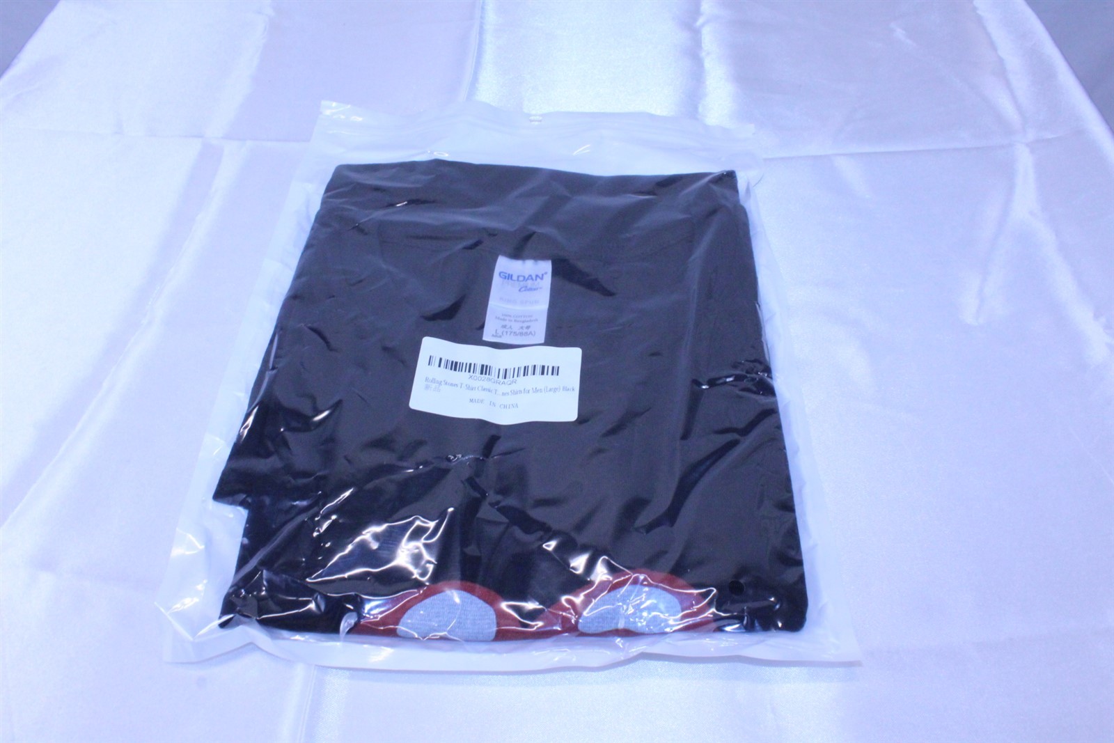 Men's SS Crew Neck T-Shirt Lips Tongue Graphic Screen Print Design SZ L gallery