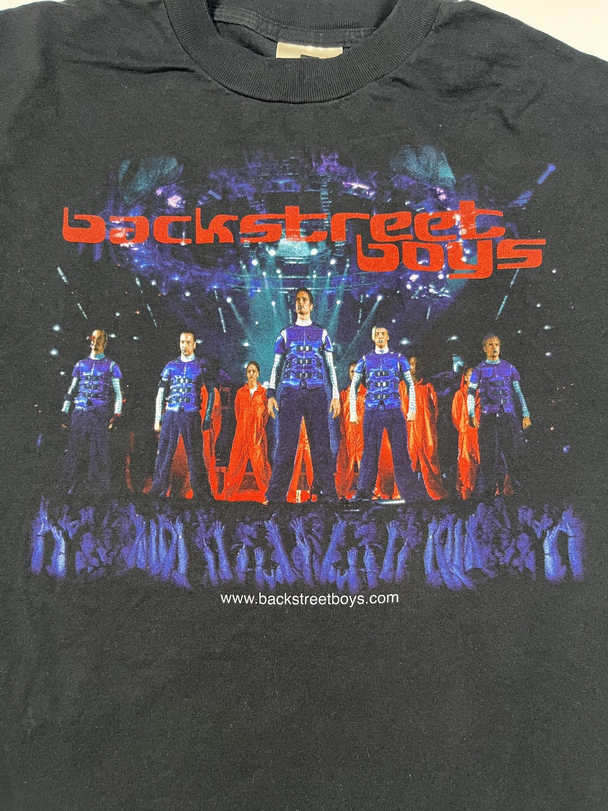 VINTAGE Winterland Backstreet Boys Shirt Mens Large Into The Millennium Tour 90s gallery