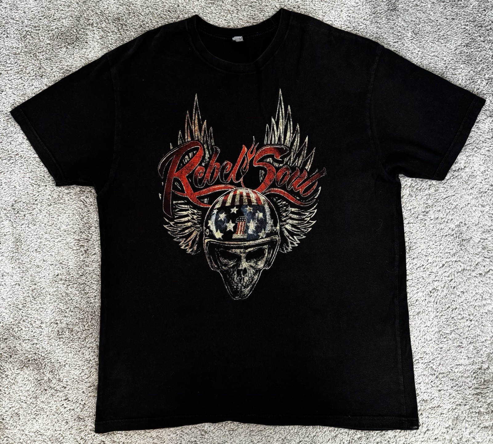Kid Rock Rebel Soul Tour Harley Davidson 2013 Black Shirt – XL – Next Level