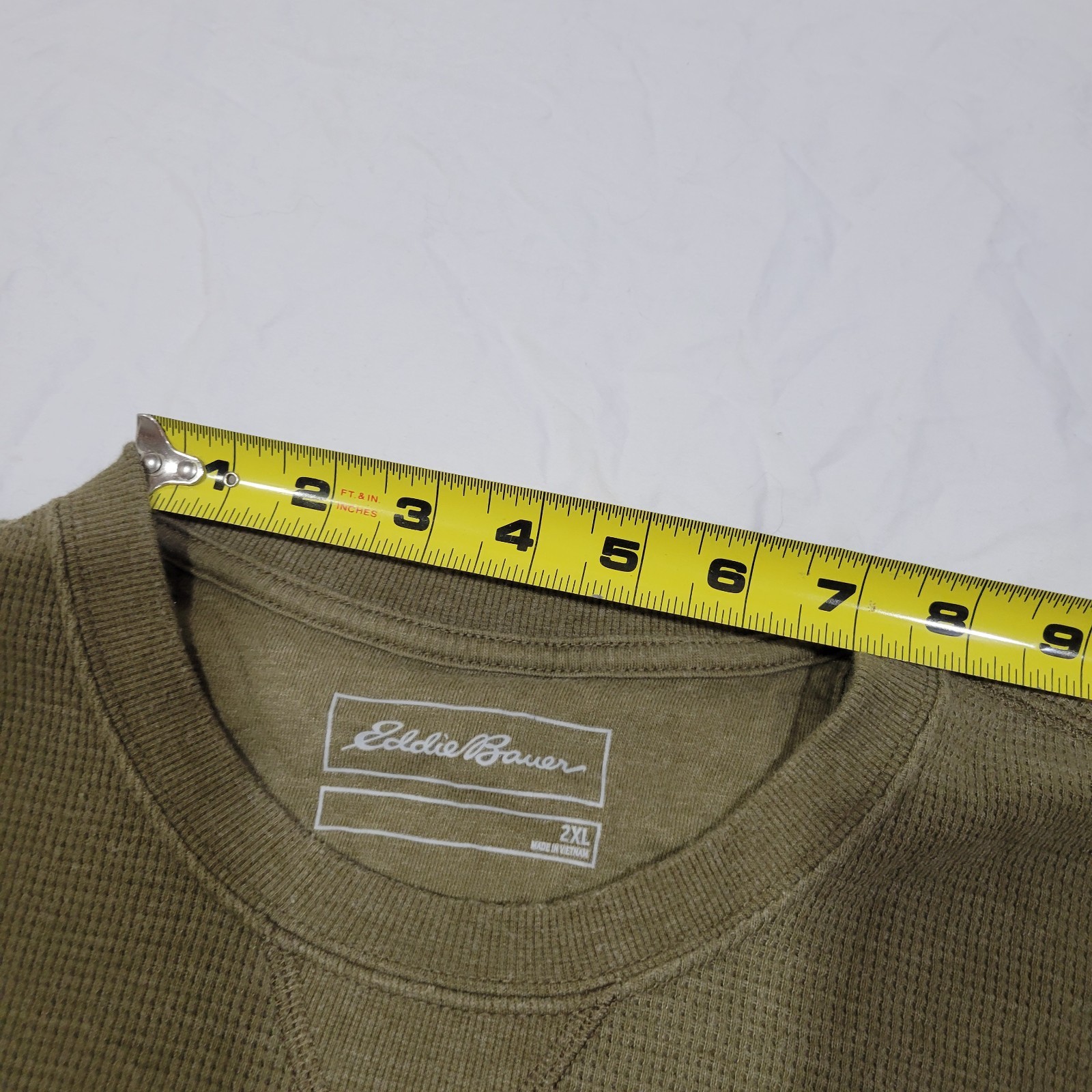 Eddie Bauer Long Sleeve Shirt Size 2XL Cotton Polyester Fall Winter Shirt USED gallery