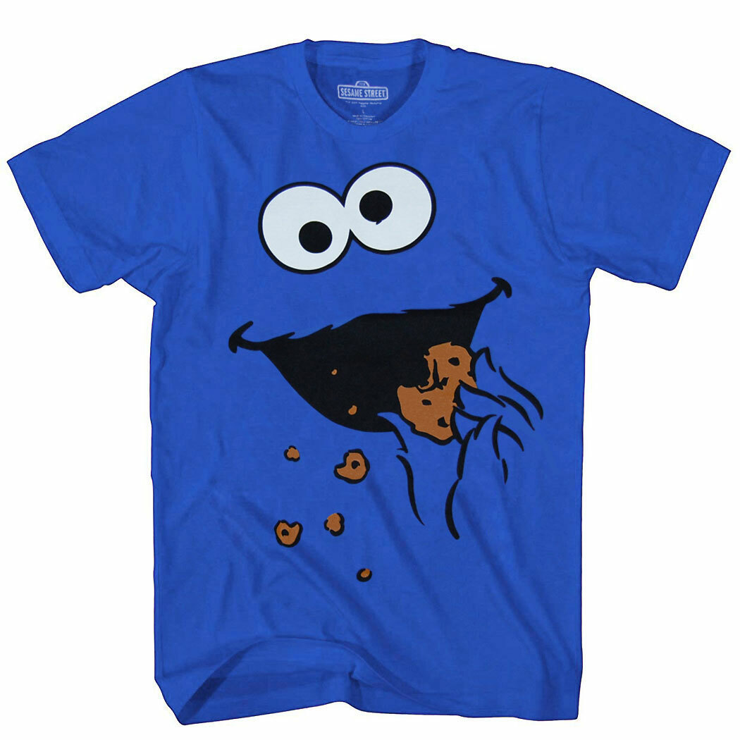 Sesame Street Cookie Monster More Cookies T-Shirt gallery