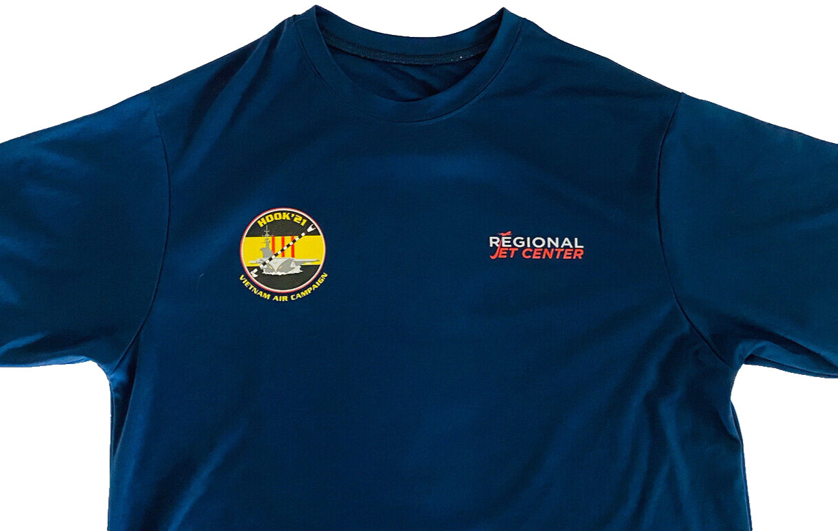 US Navy Tail Hook Association Hook'21 Vietnam Air Campaign T-shirt gallery