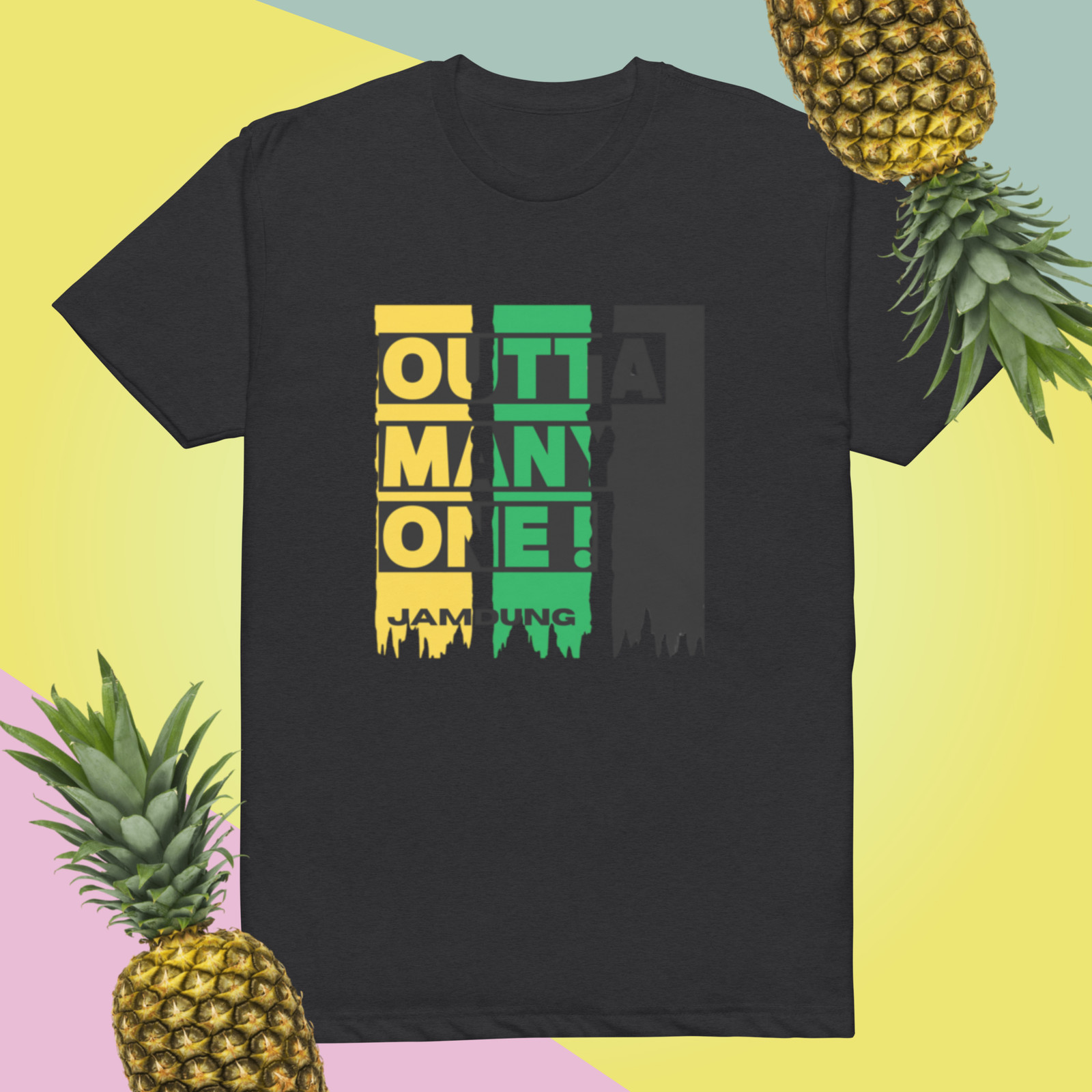 OUTTA MANY ONE! Jamaican Pride T-Shirt – JAMDUNG Edition gallery