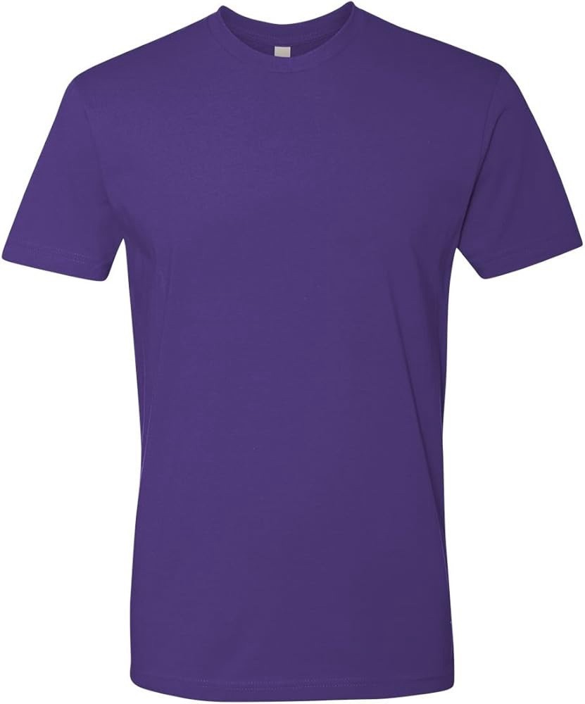 Next Level Mens CVC Crew Neck Short Sleeve Solid Cotton/Poly T-Shirt 6210 2XL