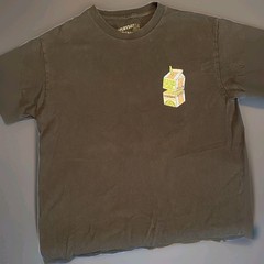 Lyrical Lemonade Shirt Men’s Medium M Black Everyday Essentials Juice Carton Tee
