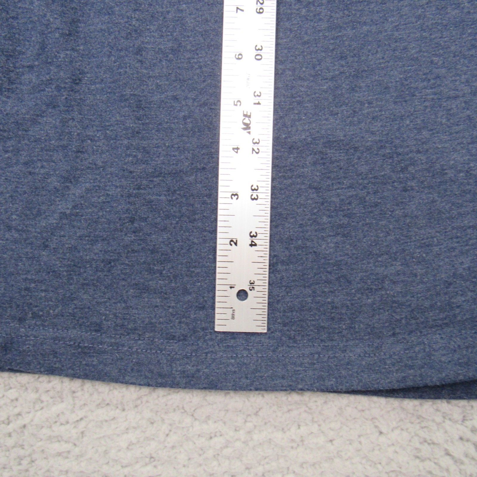 Foundry Men's 5XLT Casual Long Sleeve Polo T-Shirt Blue gallery