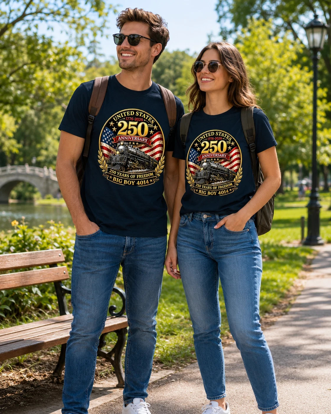Big Boy 4014 Vintage 250 Steam Locomotive Railroad Train T-Shirt gallery
