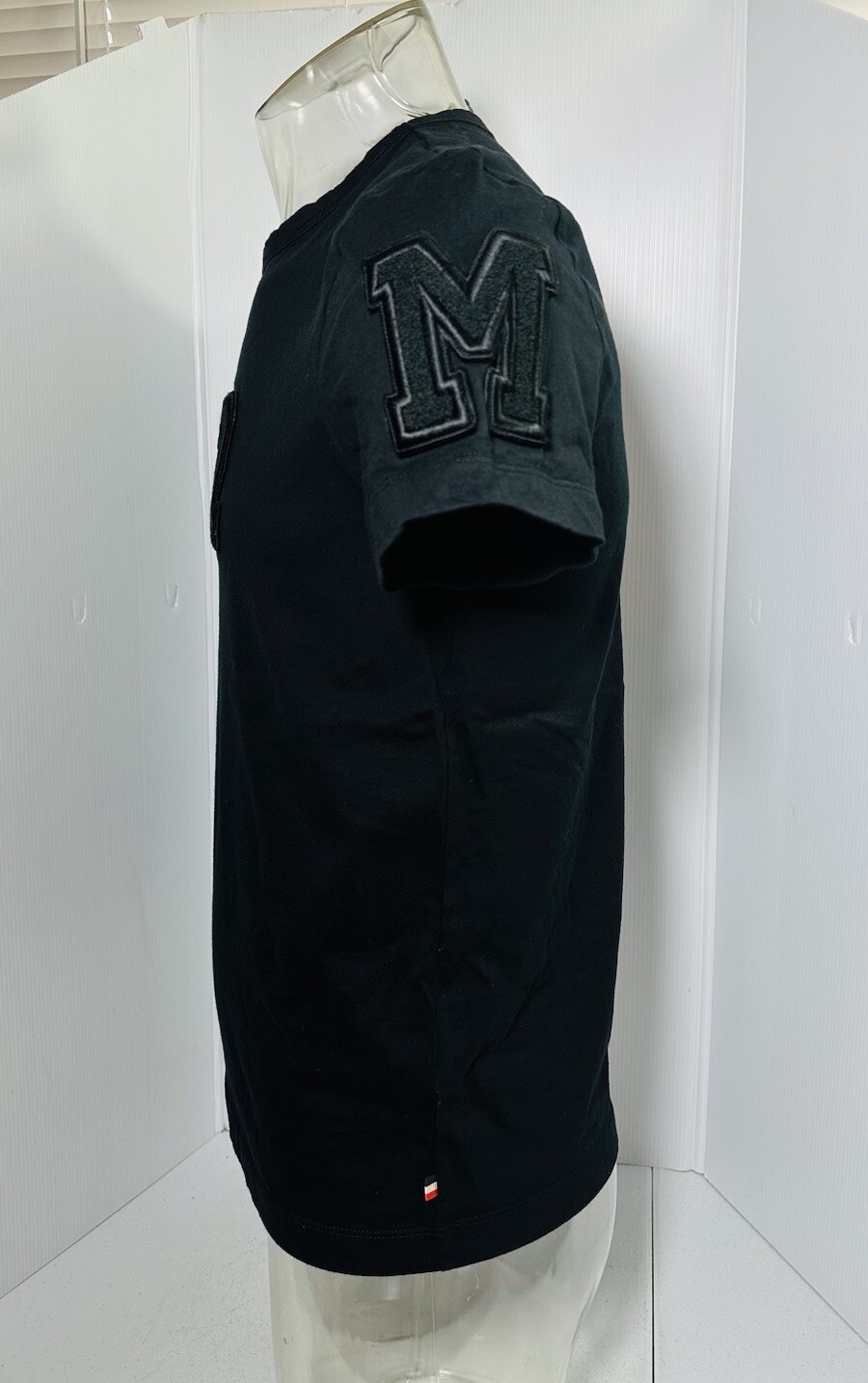 Moncler 52 M Black Cotton Jersey T-Shirt Size M gallery