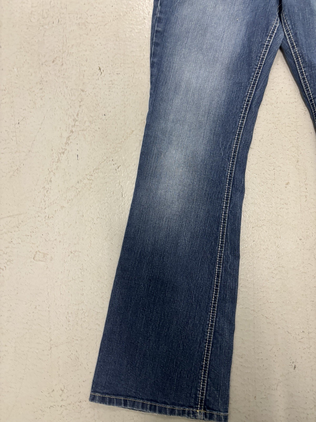 Lei Womens Y2K Bootcut Jeans Denim Blue Size 13 Long gallery