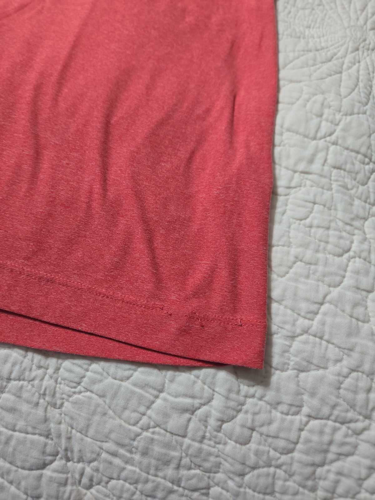 Rhone Mens Small Athletic Performance T Shirt Coral Heather Short Sleeve gallery