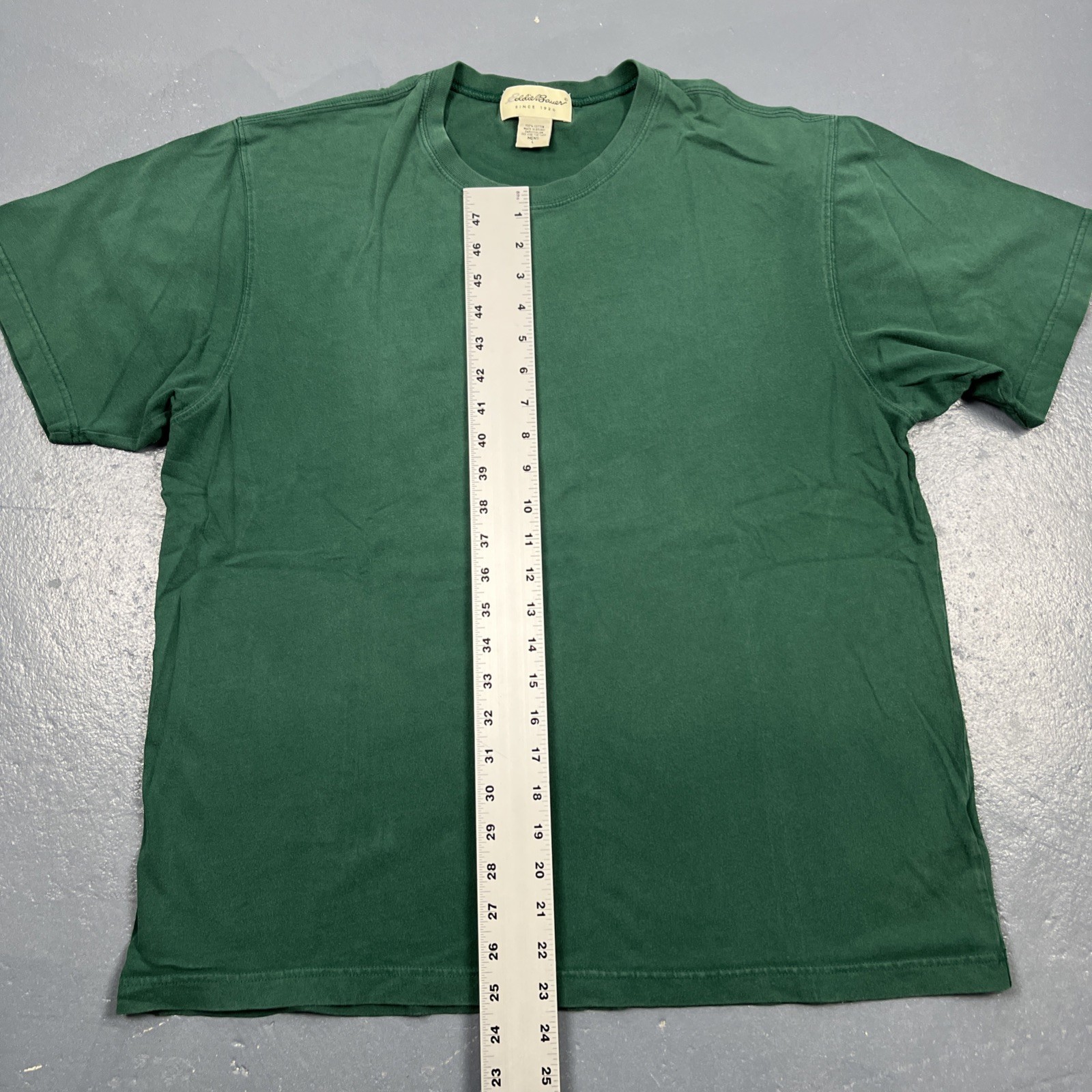 Vintage 90s Eddie Bauer Men’s Tshirt Green Large VTG Gorp Core Casual Outdoors gallery
