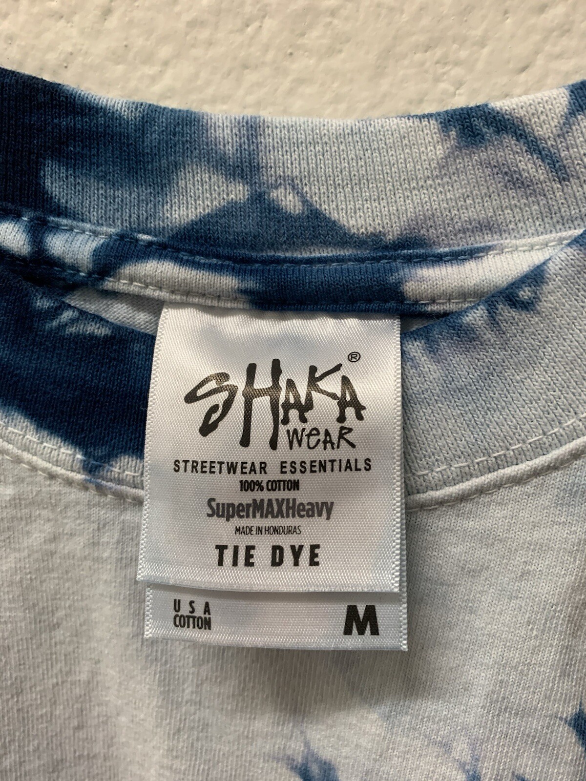 3 NEW MEDIUM Shaka Wear HW Tie Dye T-Shirt - Relaxed Fit - CLASSIC RAINBOW gallery