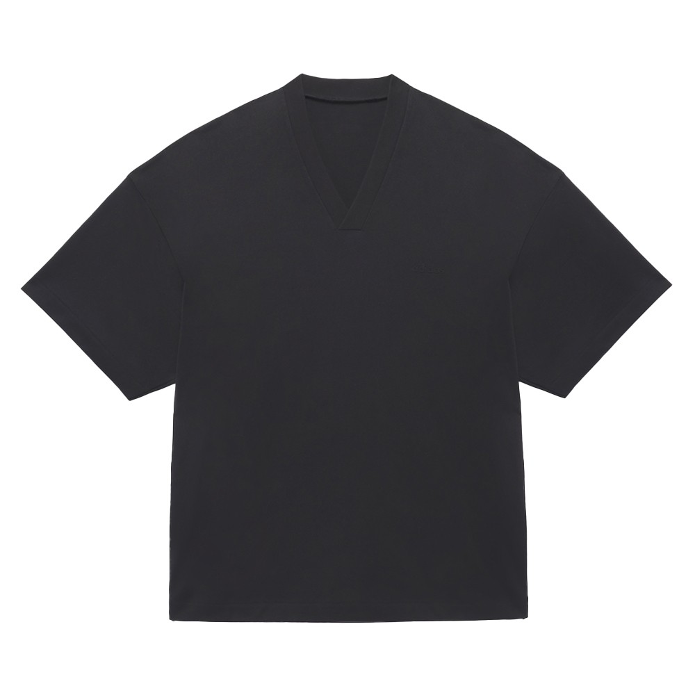 adidas Fear Of God Athletics V Neck Short Sleeve T-Shirt Mens Black Casual Tops gallery